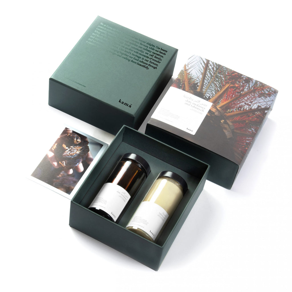 دبس التّمر وطحينيّة <br>date molasses and tahiniyeh