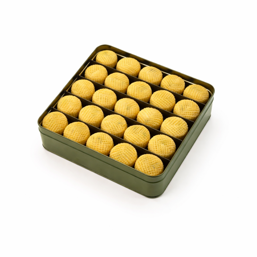 معمول الفستق و البرتقال <br> orange pistachio ma’amoul